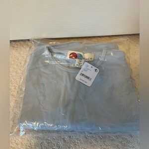 Free People Essential Slim Midi Dress in Cashmere Blue